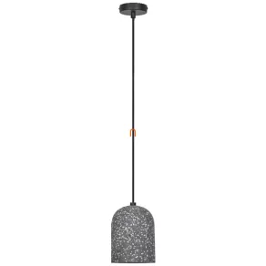   Ledvance Decor Pill lampă suspendată cu model terrazzo în negru