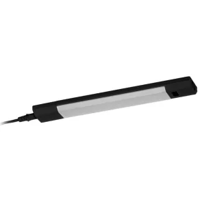   Ledvance Linear Edge Sensor – Sistem de iluminat pentru mobilier de culoare neagră, cu senzor de mișcare cu infraroșu, temperatură de culoare reglabilă (3000-6500 K), 4 W, 290 lm, IP20