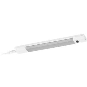   Ledvance Linear Edge Sensor – Lampă cu senzor de mișcare cu infraroșu, 4 W, 290 lm, cu trei niveluri de temperatură de culoare (3000 K/4000 K/6500 K), IP20, alb