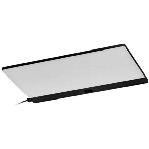   Ledvance Undercabinet Panel Frameless – Lampă de iluminat pentru mobilier fără ramă, 7,5 W, temperatură de culoare reglabilă (3000 K/4000 K/6500 K), reglare a intensității luminoase prin infraroșu, negru