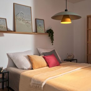   Lampă suspendată, verde-galben - Osram Decor Flying Mushroom, cu soclu 1xE27, 220-240 V