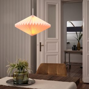   Lampă suspendată, hârtie - Osram Decor Paper Lantern Diamond, cu soclu 1xE27, 220-240 V