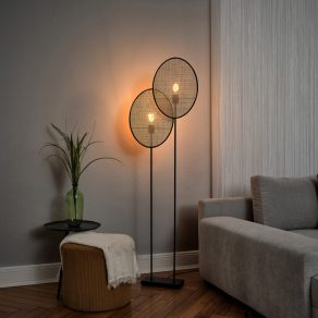   Lampă de podea, 170 cm - Osram Decor Rattan Dandelion, cu soclu 2xE27, 220-240 V