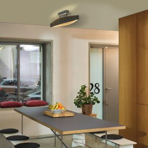   Lampă LED de tavan cu capac din țesătură - Osram Decor Flat Felt, 3000 K, 800 lm, 220-240 V