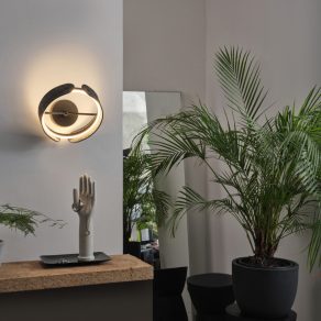   Lampă LED rotundă pentru montare pe perete - Osram Decor Curve Felt, 3000 K, 530 lm, 220-240 V