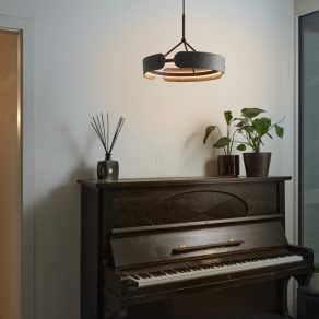   Lampă LED suspendată cu capac din țesătură - Osram Decor Curve Felt, 3000 K, 1000 lm, 220-240 V