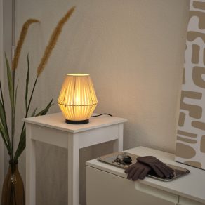   Lampă de masă, 24,5 cm - Osram Decor Stripes, soclu 1xE14, cablu de 1,5 metri, 220-240 V