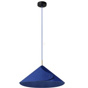   Lampă suspendată din țesătură, albastră - Osram Decor Flip, cu soclu 1xE14, 220-240 V