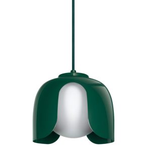   Lampă suspendată, floare stilizată, verde - Osram Decor Corolle, cu soclu 1xE27, 220-240 V
