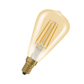   Osram Vintage 1906 Classic Edison E14 LED, 4,8 W, 360 lm, 2200 K, cu intensitate reglabilă