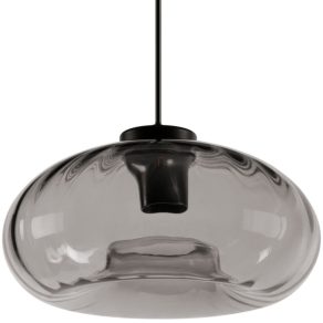   Lampă suspendată din sticlă - Osram Decor Smoke Glass, cu soclu 1xE27, 220-240 V