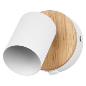   Spot de perete Osram LED Spot Wood Line cu soclu 1xGU10, efect lemn