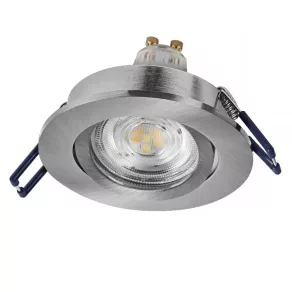   Osram Smart + Matter LED Spot Recess Spot încastrat GU10, soclu GU10, înclinabil, nichel satinat