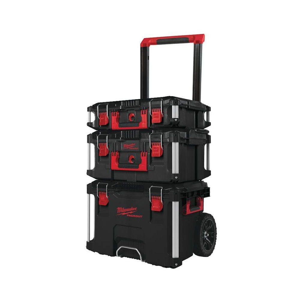 Milwaukee PACKOUT 123 (3 részes) ütésálló szerszámosláda SZETT 4932464244