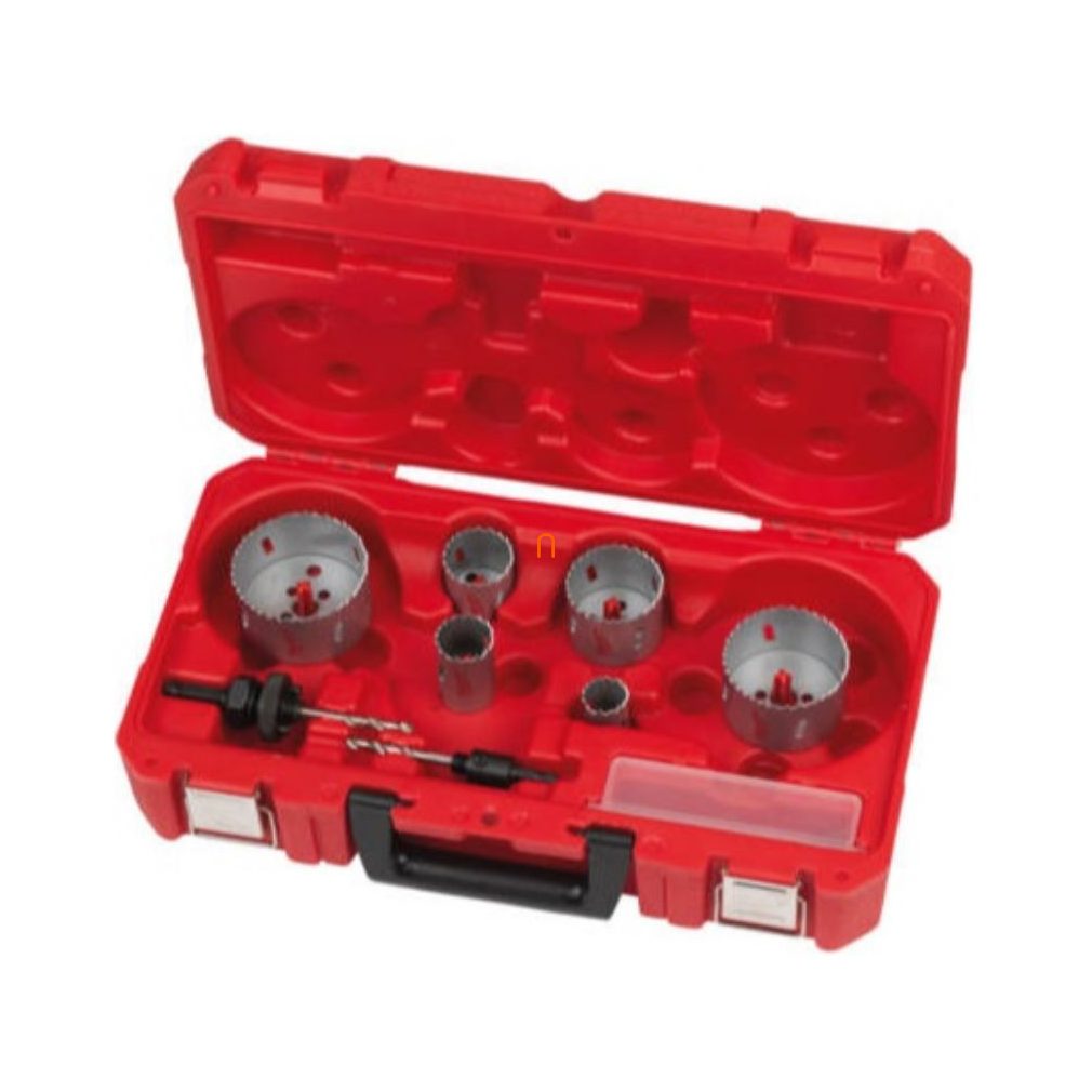 Set de ferăstraie pentru găuri Milwaukee 25/32/40/54/68/76 mm, 10 bucăți (4932464719)