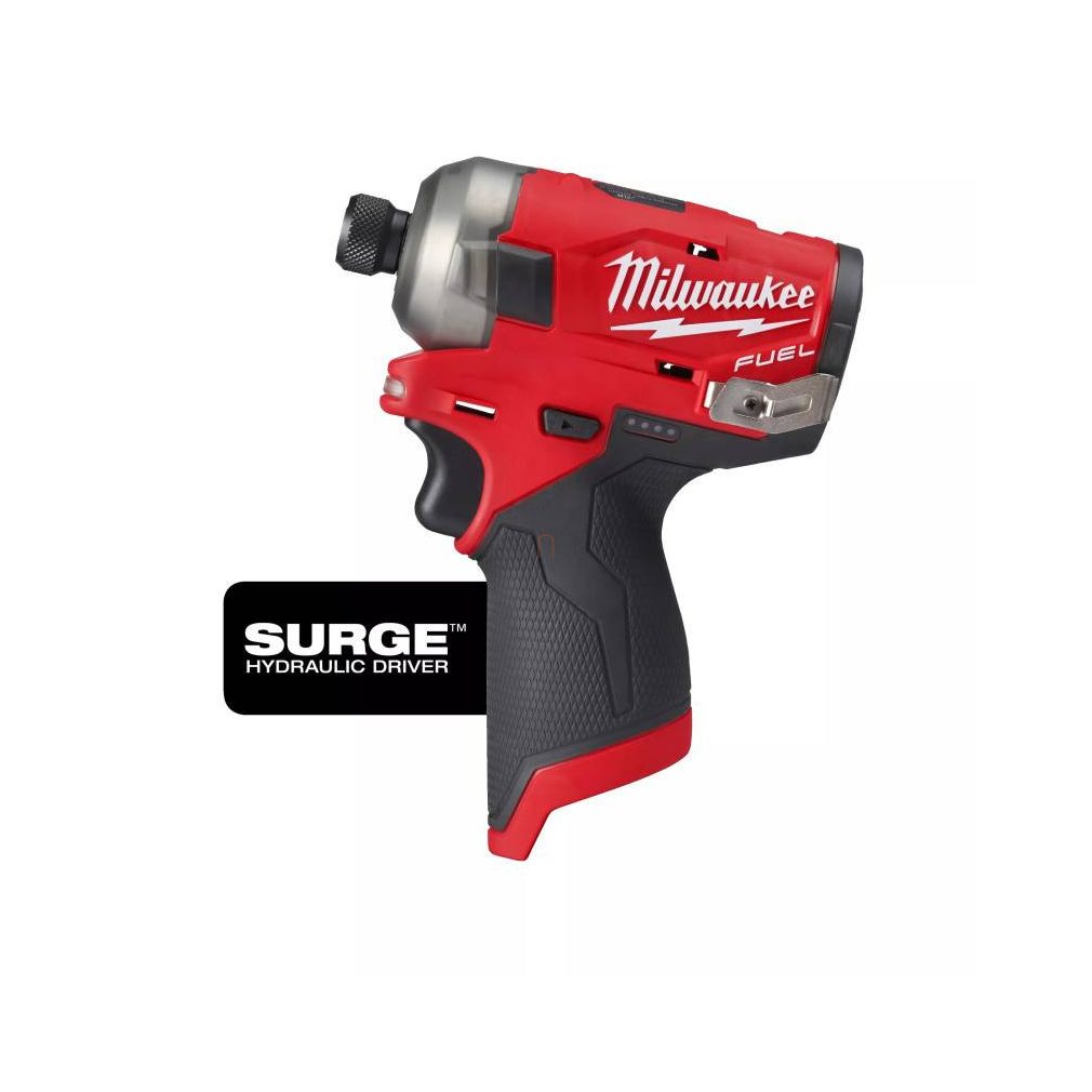 Milwaukee M12 Ciocan hidraulic, 1/4 Hex, fără acumulator și încărcător M12 FQID-0 4933464972