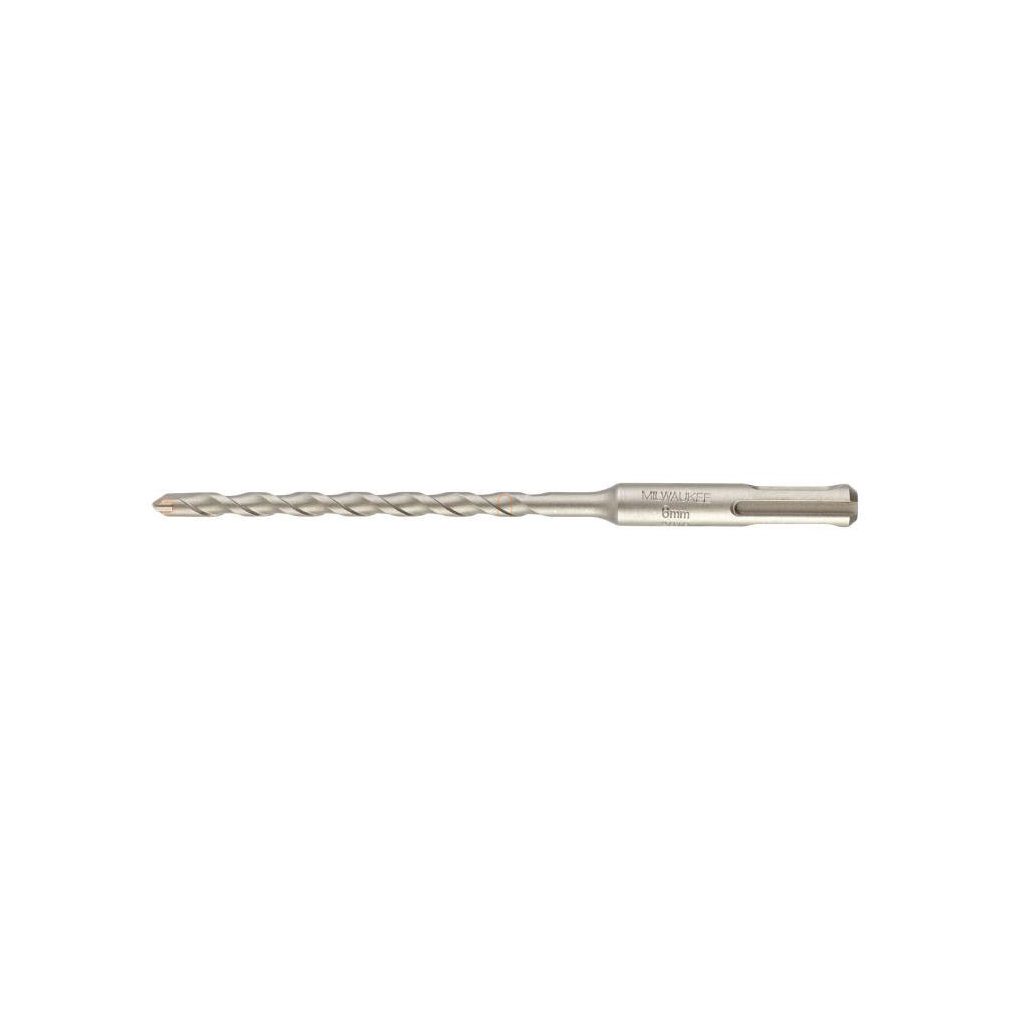 Milwaukee Standard SDS-Plus burghiu cu 2 muchii 6 x 160 mm 4932471218