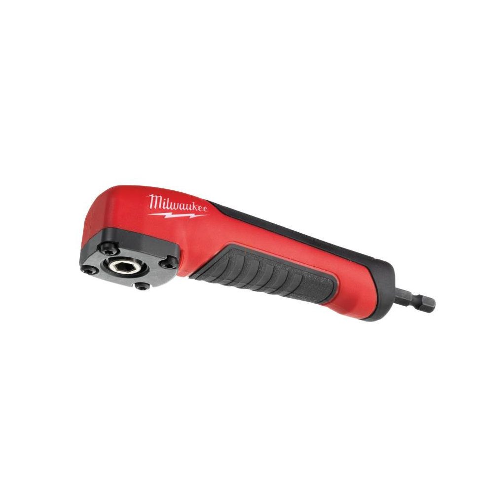 Adaptor pentru șuruburi unghiulare Milwaukee, 11 bucăți, 4932471274, 1 adaptor unghiular și 10 biți de înșurubare de 25 mm: 1× PH2, 1× PZ1 2× PZ2, 1× PZ3, 1×TX10, 1× TX15, 1× TX20, 1× TX25, 1× TX30