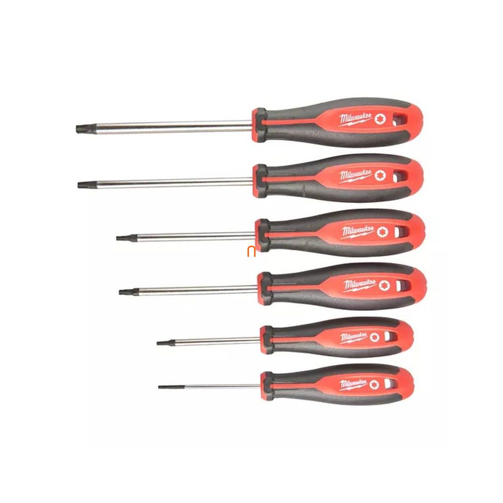 Set șurubelnițe Milwaukee Torx din 6 piese (4932471809)