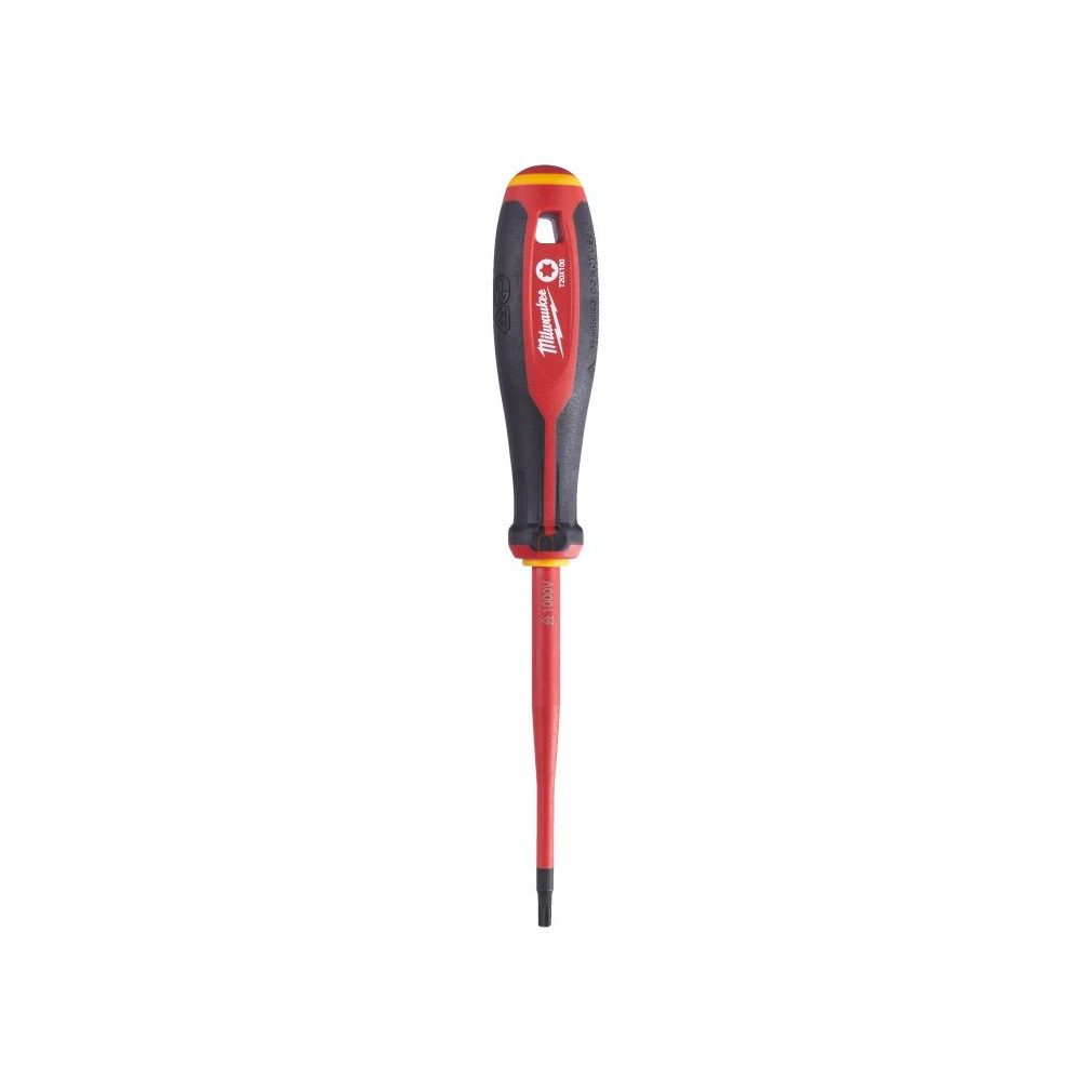 Milwaukee VDE Șurubelniță cu mâner triunghiular SL 0,4x2,5x75 4932478712