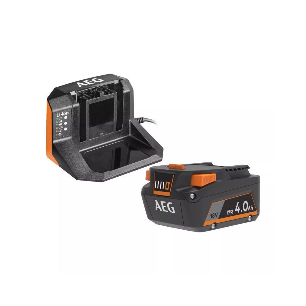 Set baterii AEG SETL1840S 18V 1 x baterie 18V 4,0 Ah + încărcător, 4935478933