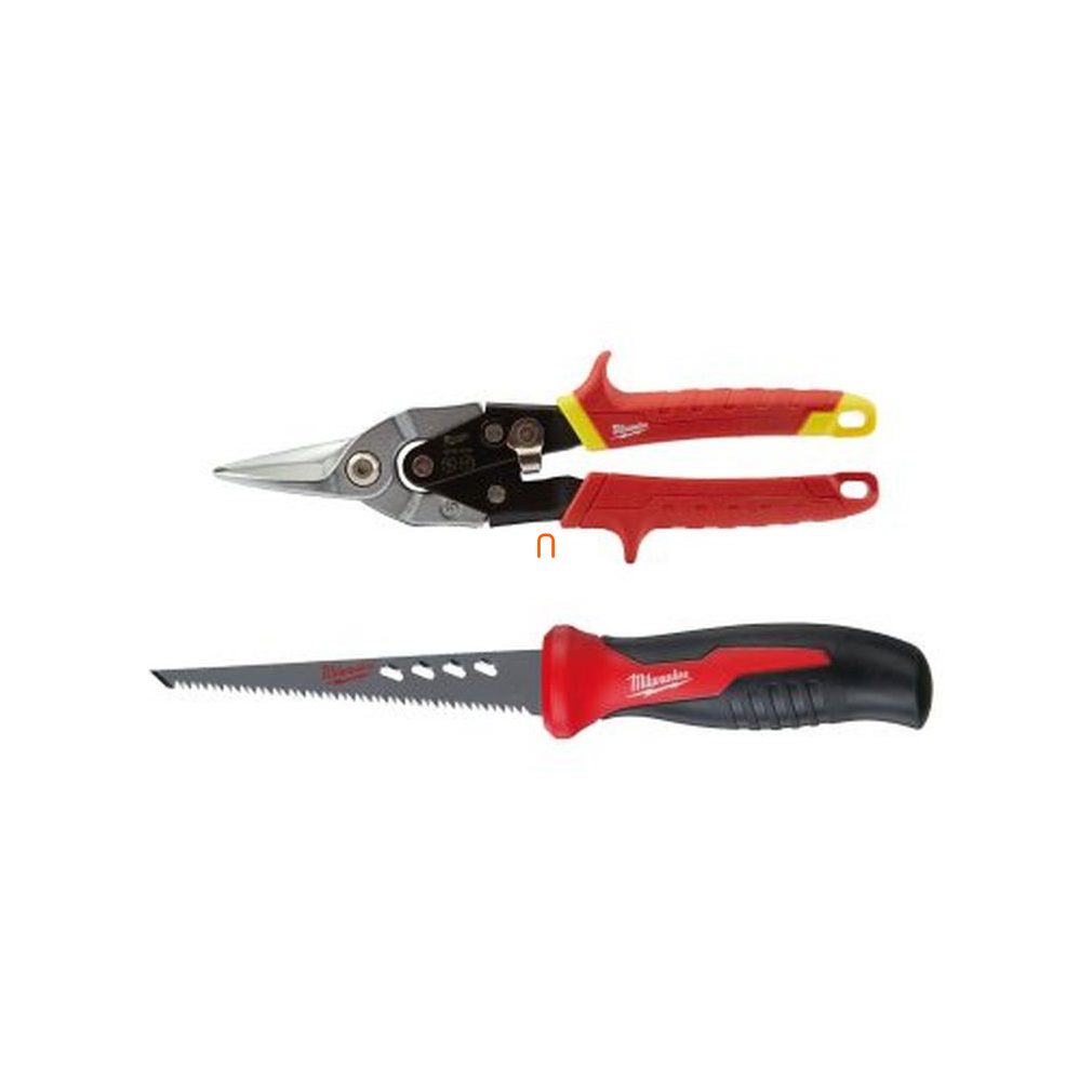 Set de scule Milwaukee 2 piese (foarfece + ferăstrău) (4932479784)