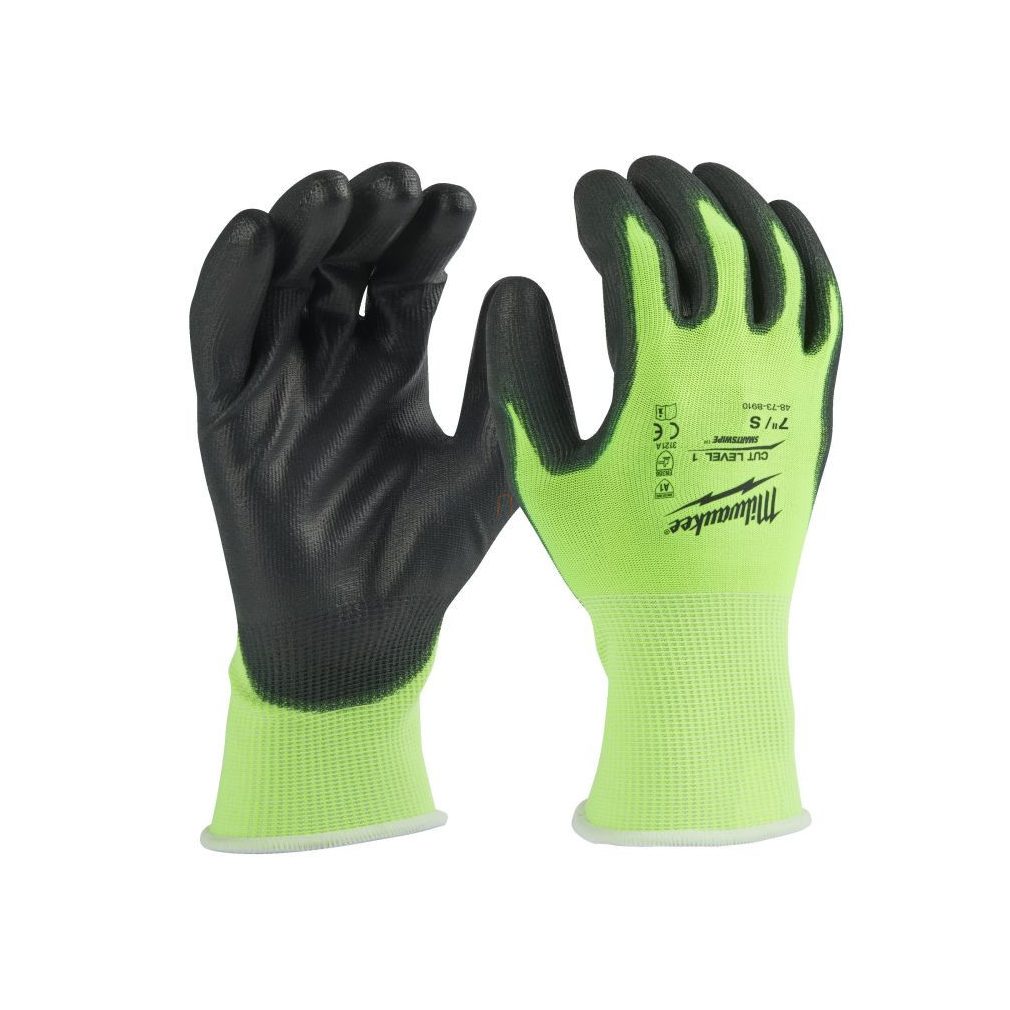 Milwaukee Mănuși rezistente la tăiere Hi-Vis 1/A - M/8. 4932479917