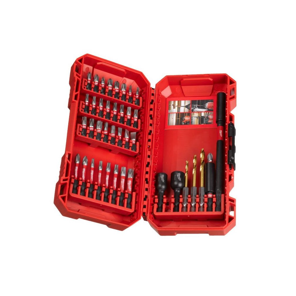 Milwaukee Shockwave fúrócsavarozó készlet 40db-os 4932492004