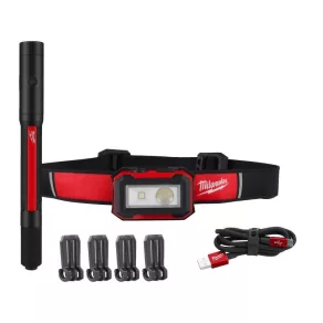   Set de lămpi reîncărcabile Milwaukee IR HL45OPL250, 4933492104 4933492104