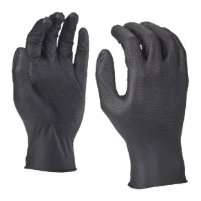   Mănuși de lucru din nitril Milwaukee, antiderapante, mărimea 8/M – 50 de perechi/pachet 4932493234