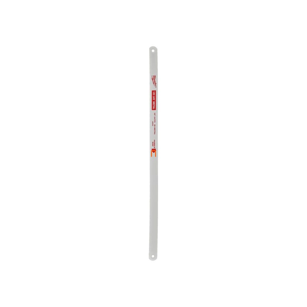 Milwaukee ferăstrău manual pentru metal HSS Bi-metal 24 Tpi - 10 buc/pachet (4932493923)