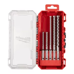   Milwaukee MX4 SDS-Plus 4 élű fúrószár Készlet 5 részes (5,5 x 115 mm, 5,5 / 6 / 7 / 8 x 160 mm) 4932498298
