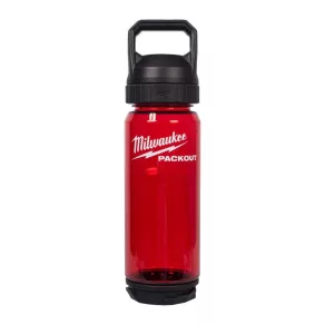   Sticlă de plastic Milwaukee Packout™, roșie, 740 ml 4932498636