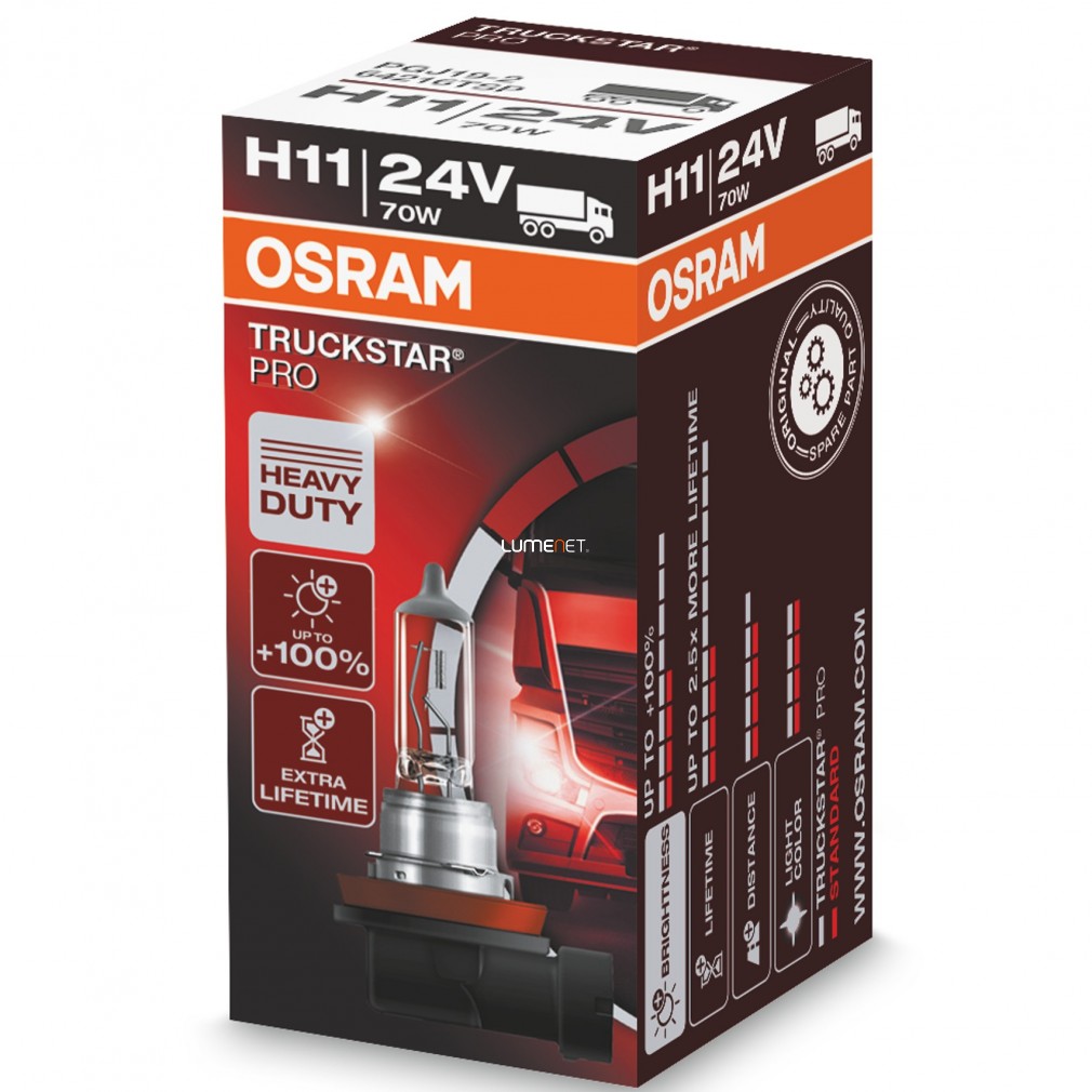 Osram Truckstar Pro 64216TSP H11 24V dobozos