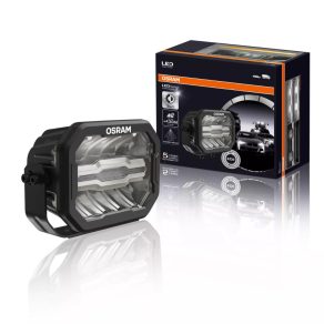   Far LED Osram LEDriving Cube MX240-CB, distanță de iluminare 430 m, 16 LED-uri de înaltă performanță, distribuție combinată a luminii, protecție IP69K, ECE R112/R7, LEDDL113-CB, Combo Beam
