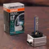 Far cu xenon Osram Xenarc Cool Blue Intense Next Gen D1S, temperatură de culoare de până la 6200 K, luminozitate cu 150% mai mare, aspect modern cu LED-uri, 66140CBN-2HB, 1 bucată/pachet