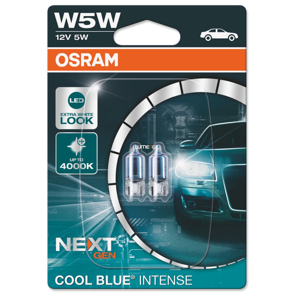 Osram Cool Blue Intense NextGen W5W jelzőizzó 2db/bliszter