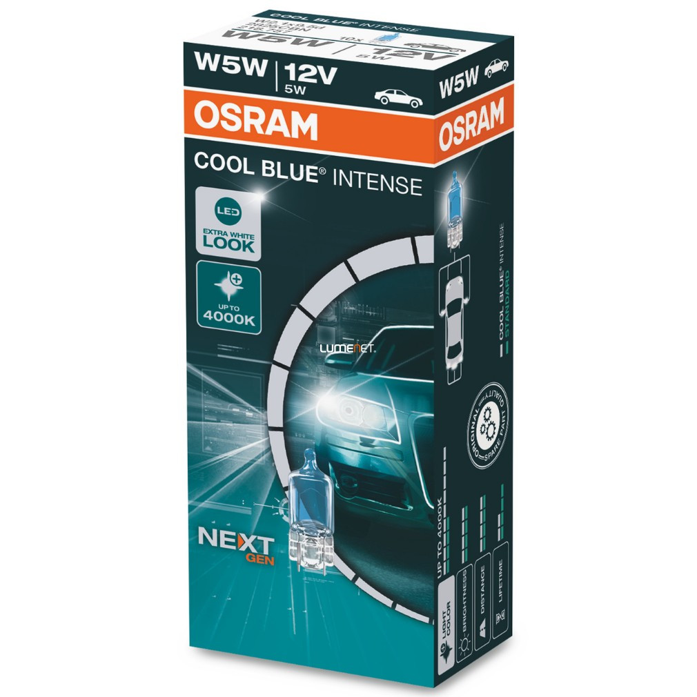 Osram Cool Blue Intense NextGen W5W bec de semnalizare 10 buc/pachet