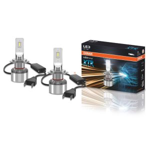   Set de becuri LED premium pentru faruri off-road Osram LEDriving XTR H7, 6000 K, 1750 lumeni, design compact, răcire activă, soclu PX26d, 64210DWXTR, 2 buc./pachet