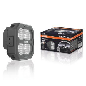   Osram LEDriving Cube PX Wide Beam PX 2500 lumină de lucru profesională cu LED cu fascicul larg, 6000 K, 2500 lm, 27 W, protecție IP6K8/IP6K9K, conector DT, LEDPWL 104-WD