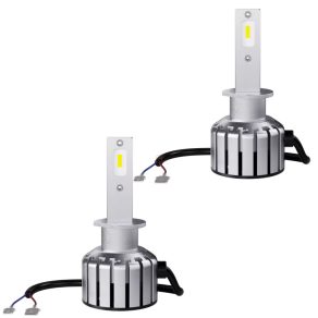   Osram LEDriving HL Bright H1 LED pentru faruri de întâlnire, faruri de drum și faruri de ceață pentru mașini, temperatură de culoare 6000K, flux luminos 1500 lumen, soclu P14.5s, 64150DWBRT-2HFB, 2 bucăți/pachet