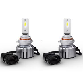  Osram LEDriving HL Bright +300% HB3/H10/HIR1 set de faruri LED pentru mașini, fază lungă, fază scurtă și faruri de ceață, luminozitate +300%, temperatură de culoare 6000K, flux luminos 1900 lumen, soclu P20d, 9005DWBRT-2HFB, 2 bucăți/pachet