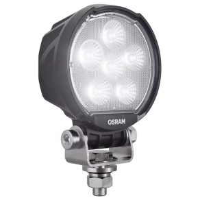   Osram LEDriving Round WL Value VX100-WD Lumină de lucru circulară cu LED de 2000 lumeni, lumină de zi de 6000 K, protecție IP6K8/IP6K9K, 12/24 V, lumină de mers înapoi ECE R148, LEDWL106-WD