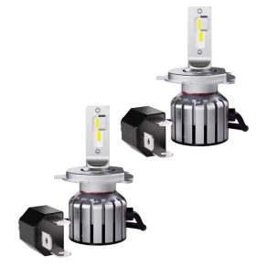   Osram LEDriving HLT Bright +300% Set de faruri LED cu fază scurtă și fază lungă pentru camioane H4, pentru sisteme de 24 V, temperatură de culoare 6000 K, flux luminos 1500/1200 lumen, soclu P43t, 64196DWBRT-2HFB, 2 bucăți/ambalaj