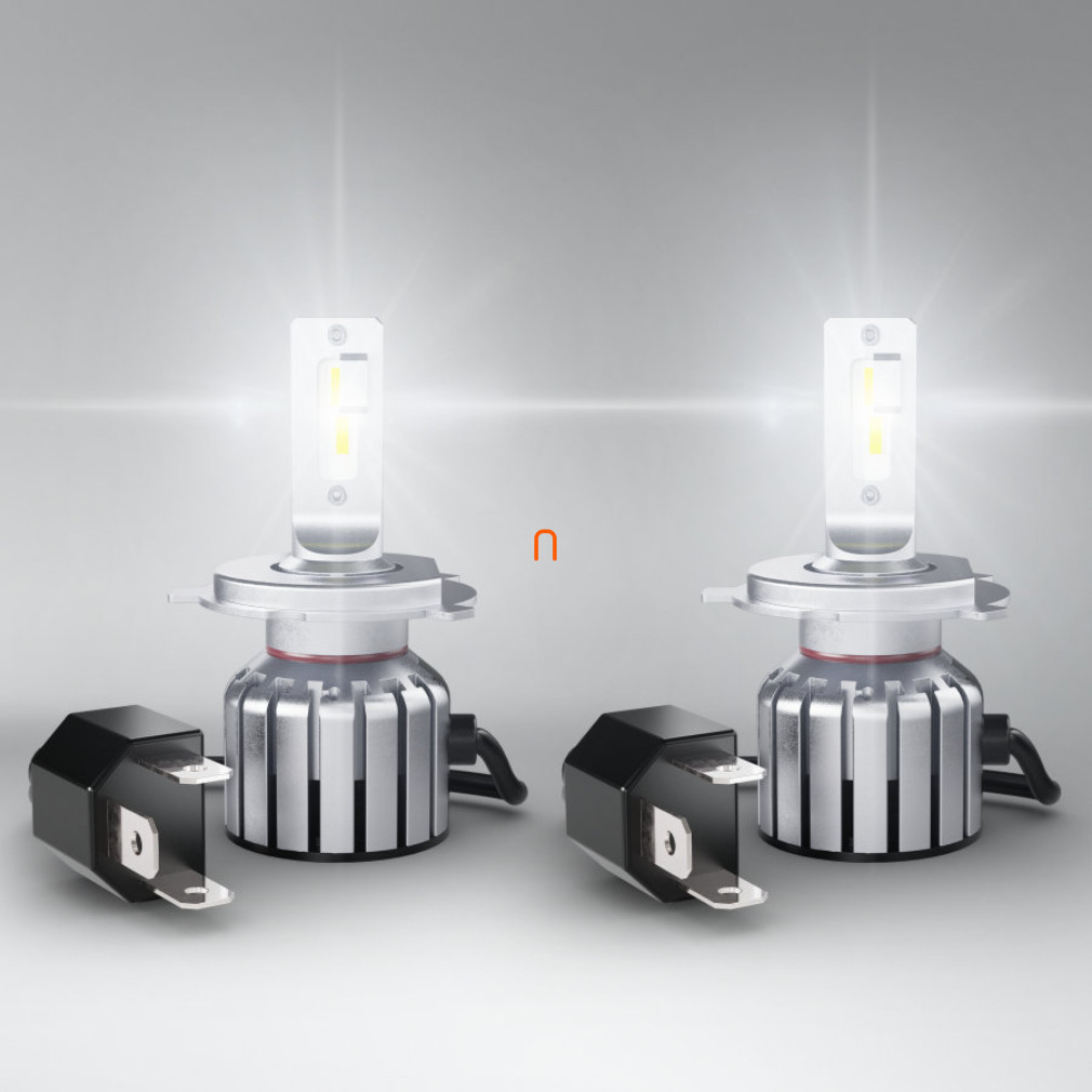 Bec pentru far Osram LEDriving H4, HLT Bright, 2 bucăți, nedeschis