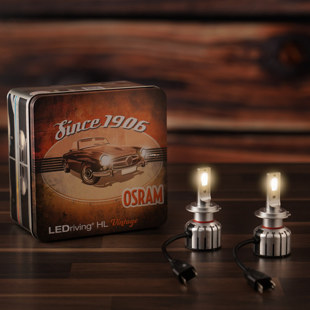 Osram LEDriving H7/H18 Vintage retrofit bec de schimb, 2 bucăți