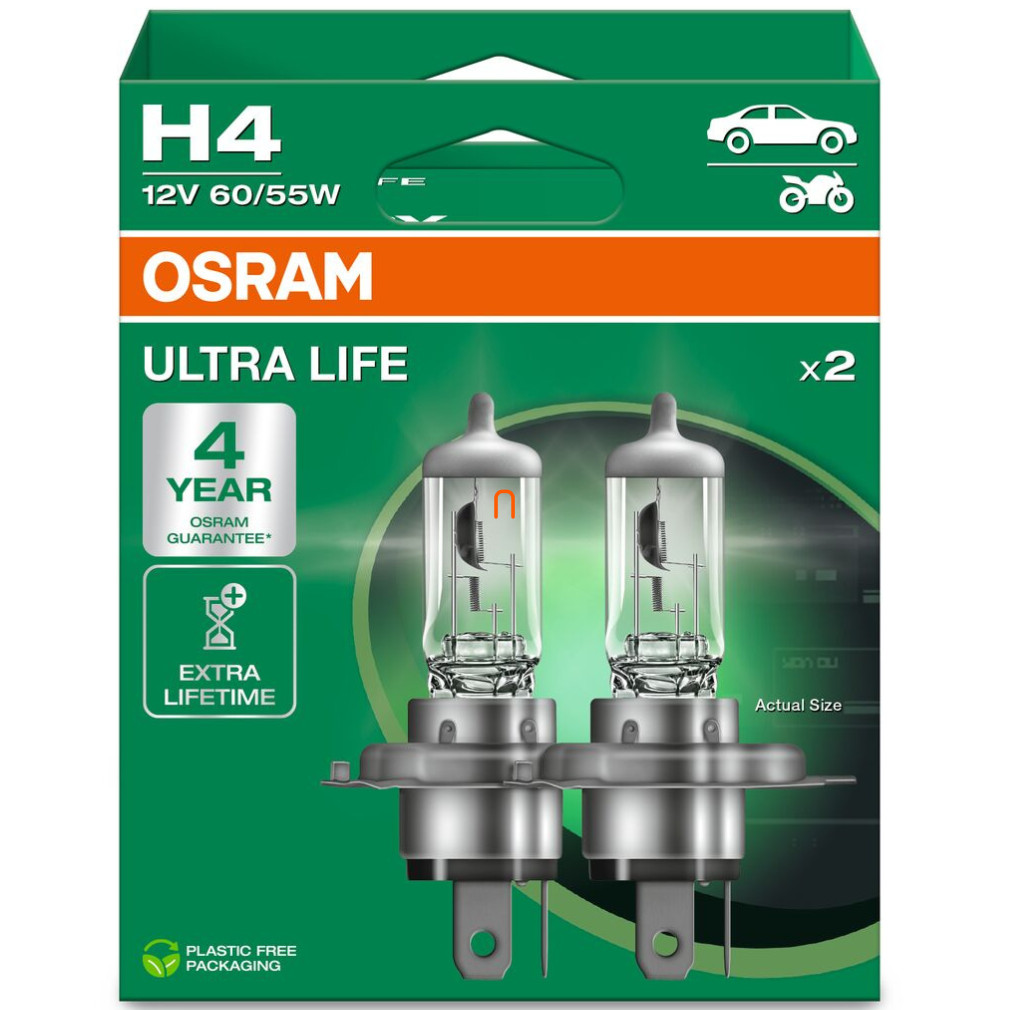 Osram Ultra Life 64193ULT H4 2 buc/pachet