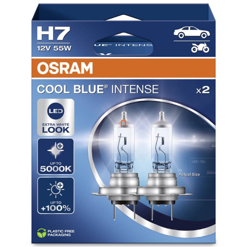 Osram Cool Blue Intense NextGen H7 +100% 2pcs/pack