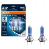 Bec halogen Osram Cool Blue Boost H7 pentru utilizare off-road, lumină albă intensă de 5500 K, efect LED, soclu PX26d, luminozitate sporită, 62210CBB-2HB, 2 bucăți/pachet