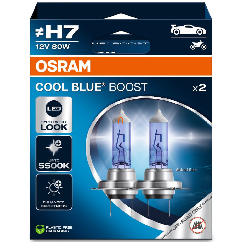 Osram Cool Blue Boost H7 NG 2 buc/pachet